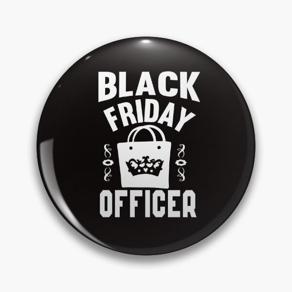 Item preview, Black Friday Officer: I Go Shopping  designed and sold by cutitoutsir.