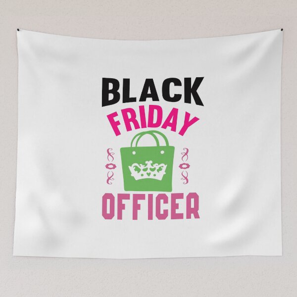 Item preview, Black Friday Officer: I Go Shopping  designed and sold by cutitoutsir.