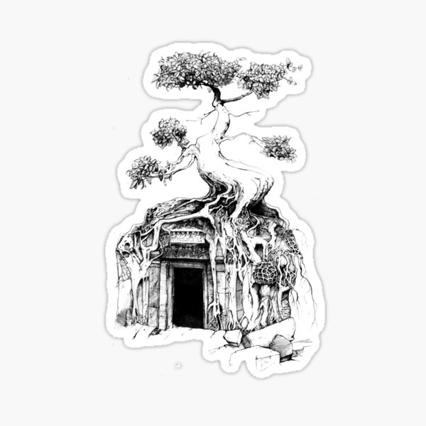 and thus, i stood before the door into my own true self and stepped forward. Sticker