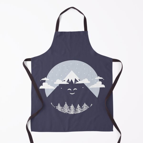 Item preview, MTN LP - Mountain with snow and smile  designed and sold by StarByAsem.