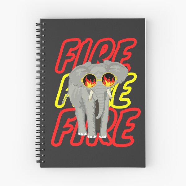Item preview, Fire Elephant  designed and sold by GleamingGiant.