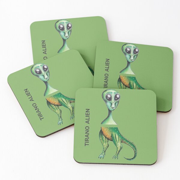 Item preview, TIRANO ALIEN by FrankenDuo cucumber green designed and sold by FrankenDuo.