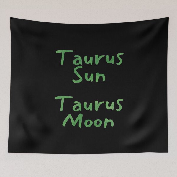 Item preview, Taurus Sun Taurus Moon Text designed and sold by leomooncreates.