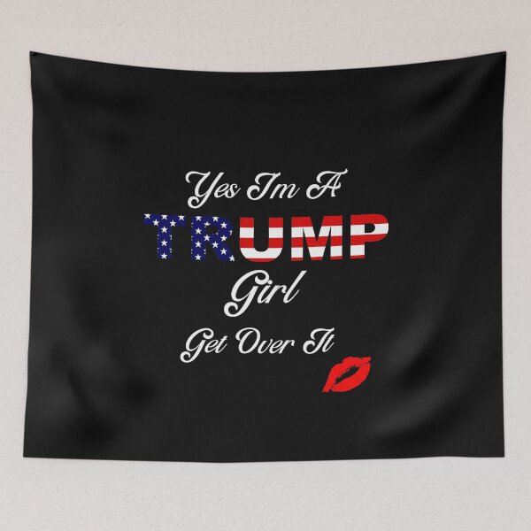 Item preview, Yes I'm a Trump Girl Get Over It T Shirt designed and sold by broiler1993.