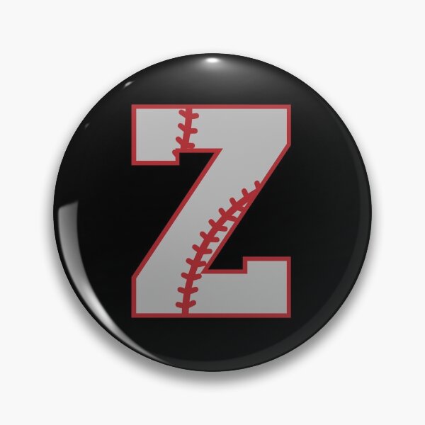 Item preview, Letter Z Monogram | Baseball designed and sold by SerendipityNow.