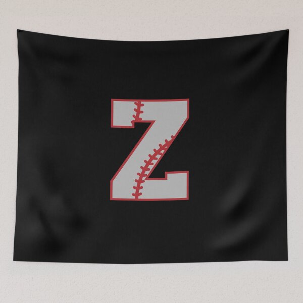 Item preview, Letter Z Monogram | Baseball designed and sold by SerendipityNow.