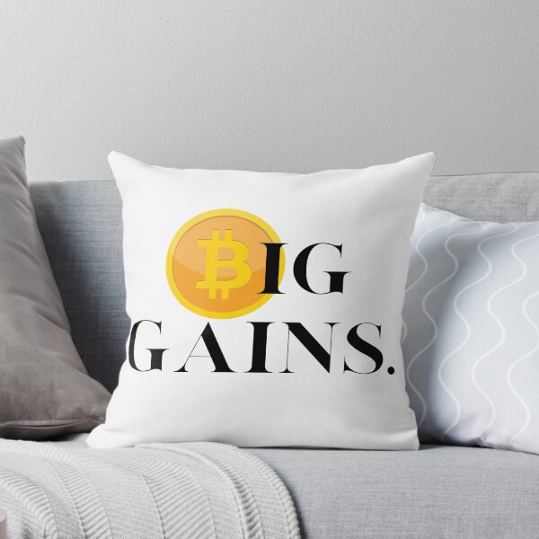 Item preview, Big Gains, Bitcoin, BTC, Crypto, Cryptocurrency designed and sold by WinningUniverse.