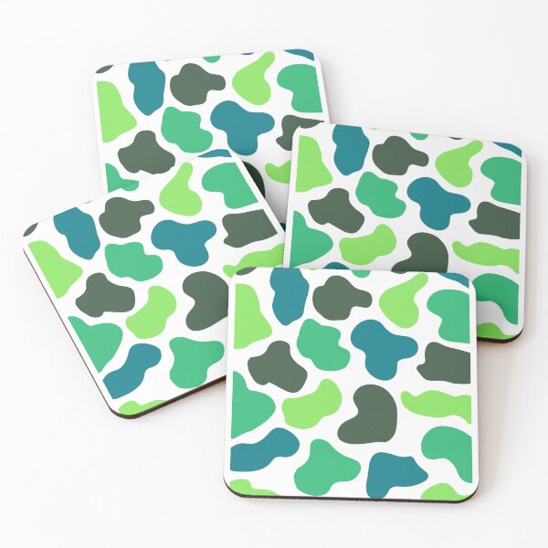 Item preview, Green abstract shapes designed and sold by zzred.