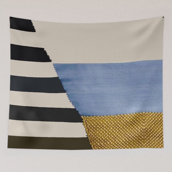 Item preview, Etchnic Scandinavian Big Black Stripes designed and sold by MyArt23.