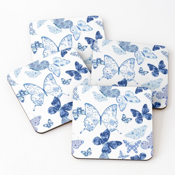 Item preview, Beautiful Blue Butterflies A designed and sold by Jean Plout.