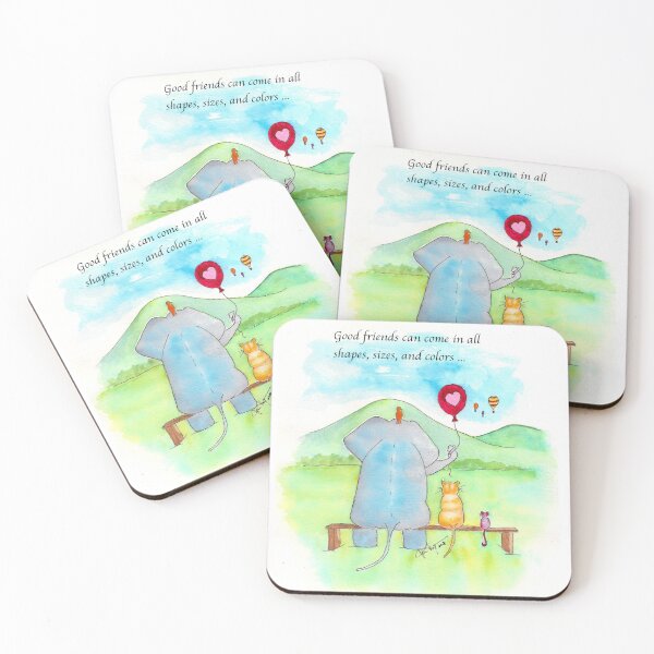 Item preview, Good Friends in All Sizes Shapes and Colors designed and sold by karen  curinga.