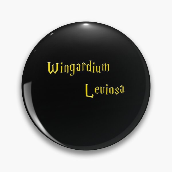 Item preview, Wilgardium Leviosa - golden text designed and sold by NiceSign.