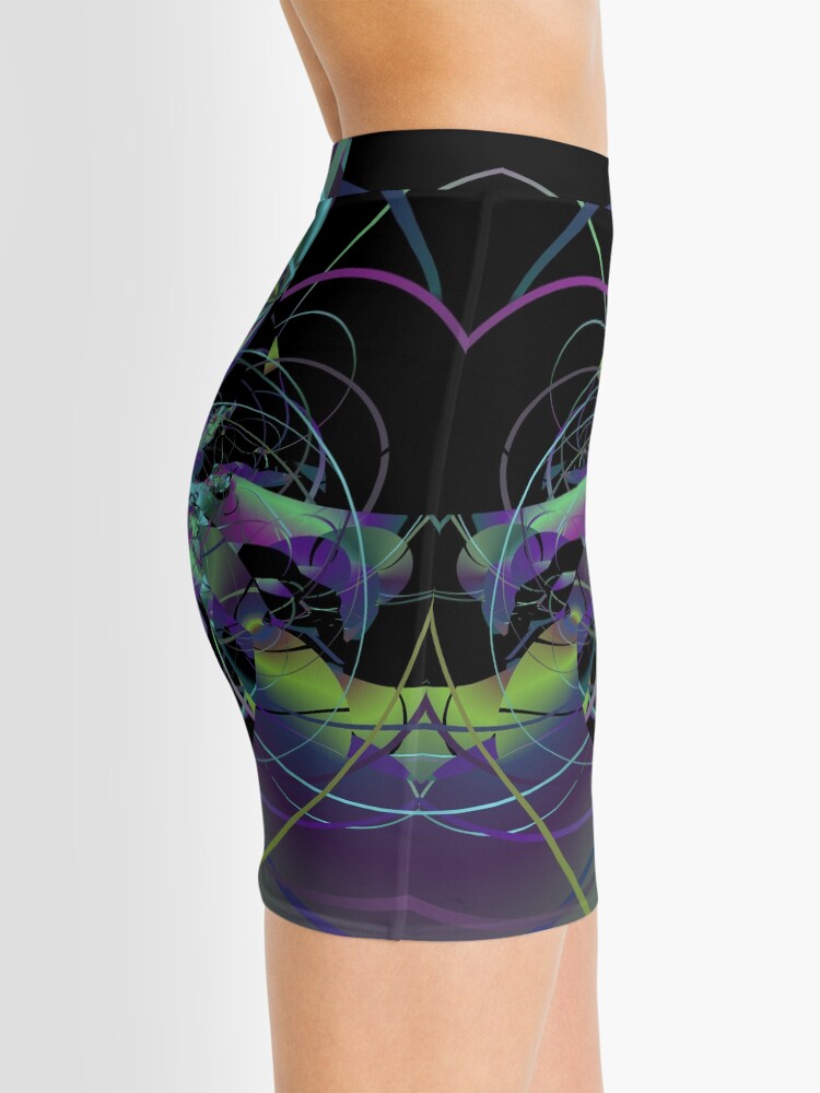 Alternate view of Metropolis Robot Transformation Mini Skirt