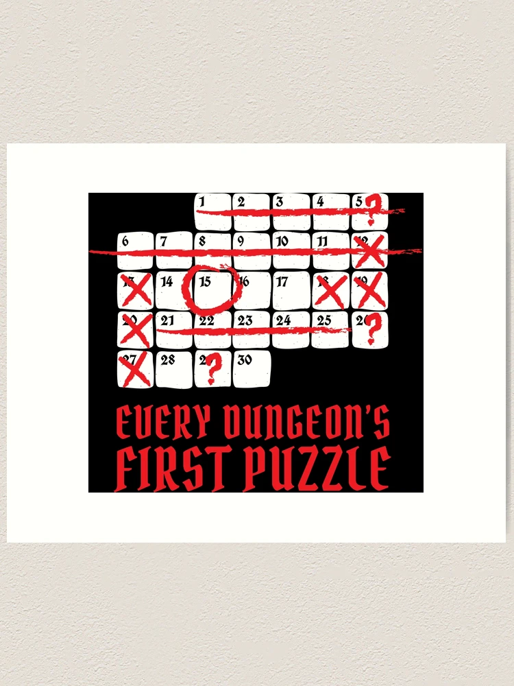 dnd-dungeon-puzzle-game-calendar-art-print-for-sale-by-dnldesigns-redbubble