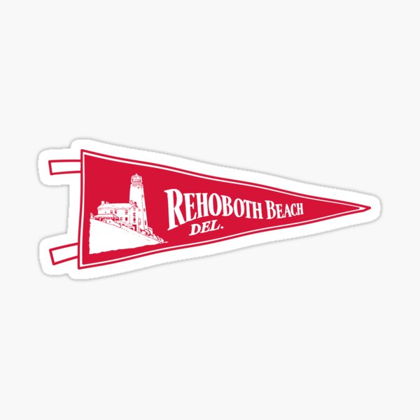 Item preview, Rehoboth Beach Pennant designed and sold by zsonn.