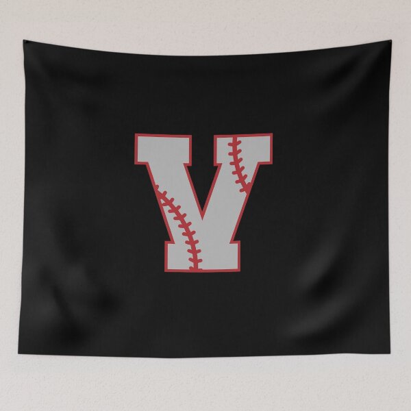 Item preview, Letter V Monogram | Baseball designed and sold by SerendipityNow.
