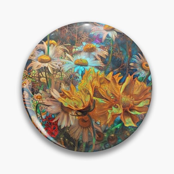 Item preview, Floral deep dream Abstraction designed and sold by blackhalt.
