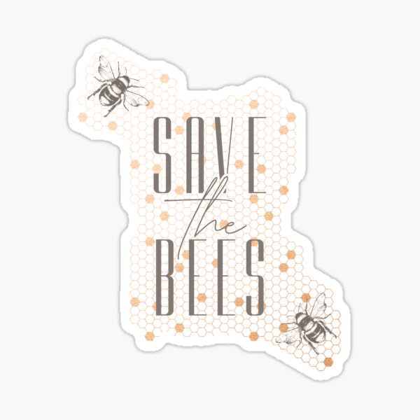 Save the Bees Sticker