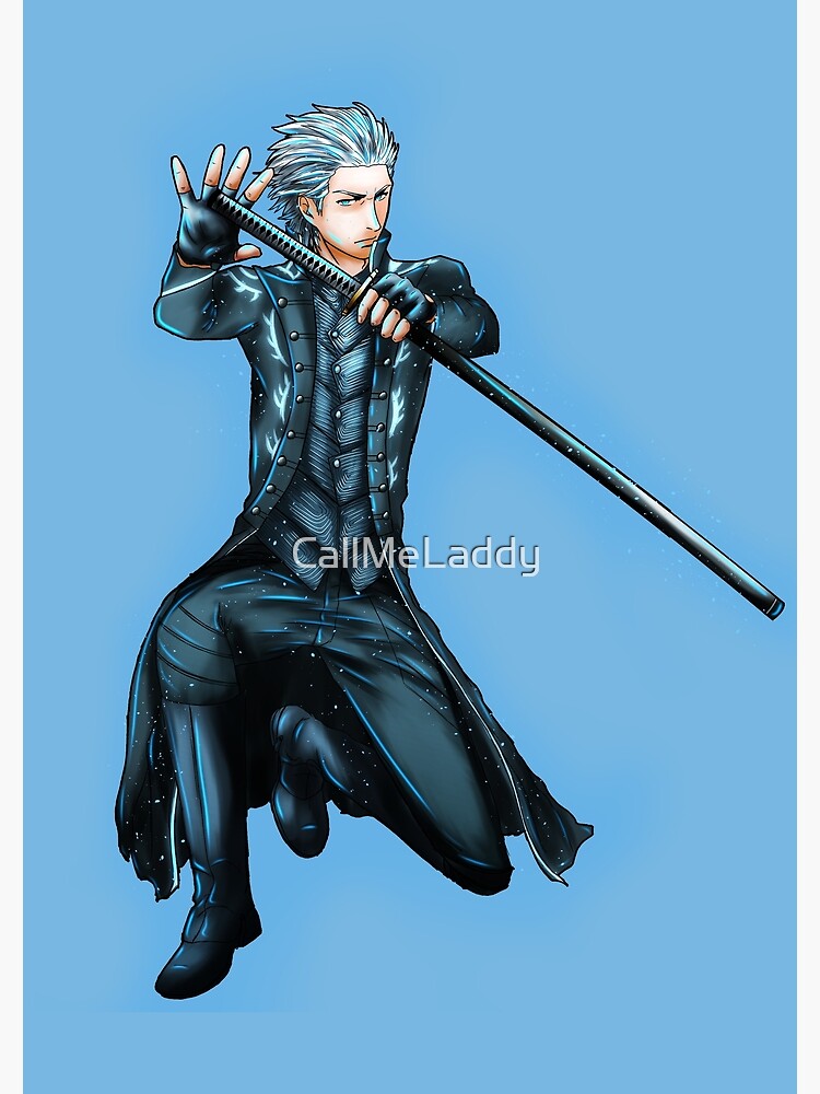 Vergil - Devil May Cry Greeting Card for Sale by MyAsianArt