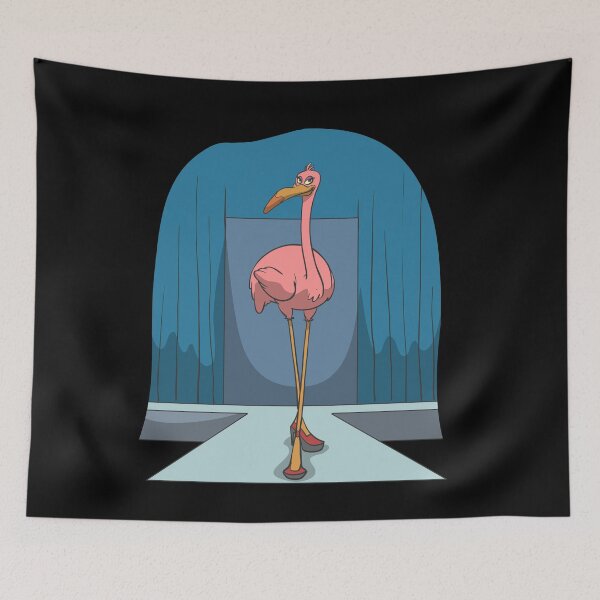 Item preview, Flamingo on the catwalk designed and sold by Monkey Ful.