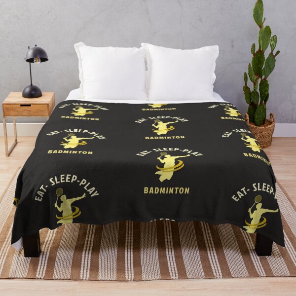 Item preview, Eat Sleep Badminton designed and sold by Delicarte.