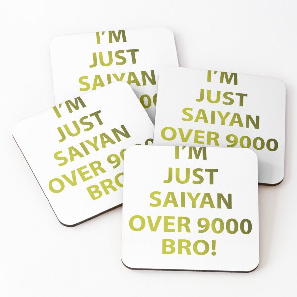 Item preview, I'm just saiyan over 9000 bro! designed and sold by Gokuxtreme.