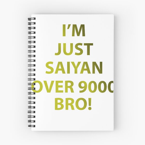 Item preview, I'm just saiyan over 9000 bro! designed and sold by Gokuxtreme.