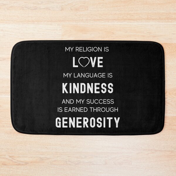 Item preview, Love, Kindness, and Generosity: Black Selection designed and sold by Intuitive Engines Apparel Co..
