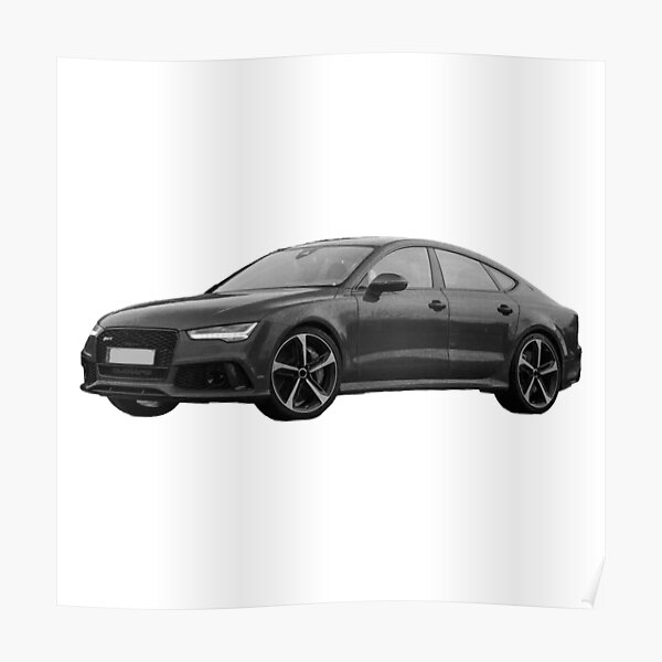RS7 gris Póster