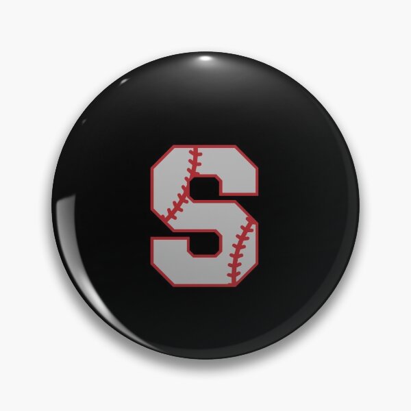 Item preview, Letter S Monogram | Baseball designed and sold by SerendipityNow.