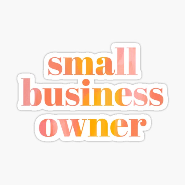 Item preview, Small Business Owner - Pink Rainbow designed and sold by BohemianDesign.