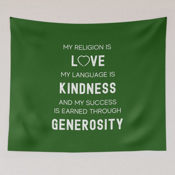 Item preview, Love, Kindness, and Generosity: Green Selection designed and sold by Intuitive Engines Apparel Co..