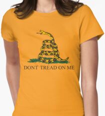 The Gadsden flag Women's Fitted T-Shirt