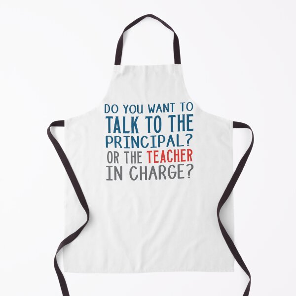 Item preview, Do you want to talk to the Principal or the Teacher in charge? designed and sold by jazzydevil.