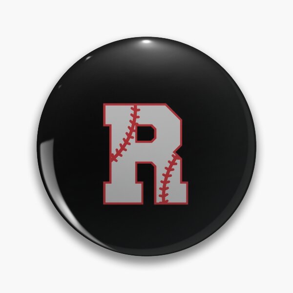 Item preview, Letter R Monogram | Baseball designed and sold by SerendipityNow.