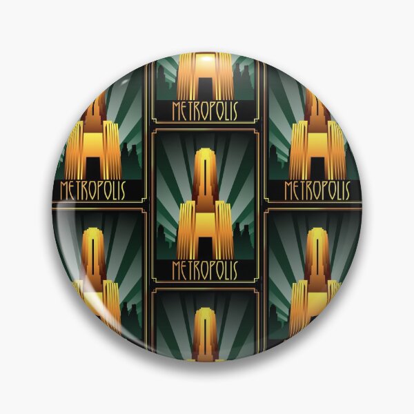 Item preview, Art Deco City of The Dreamer The Future Metropolis designed and sold by 108dragons.