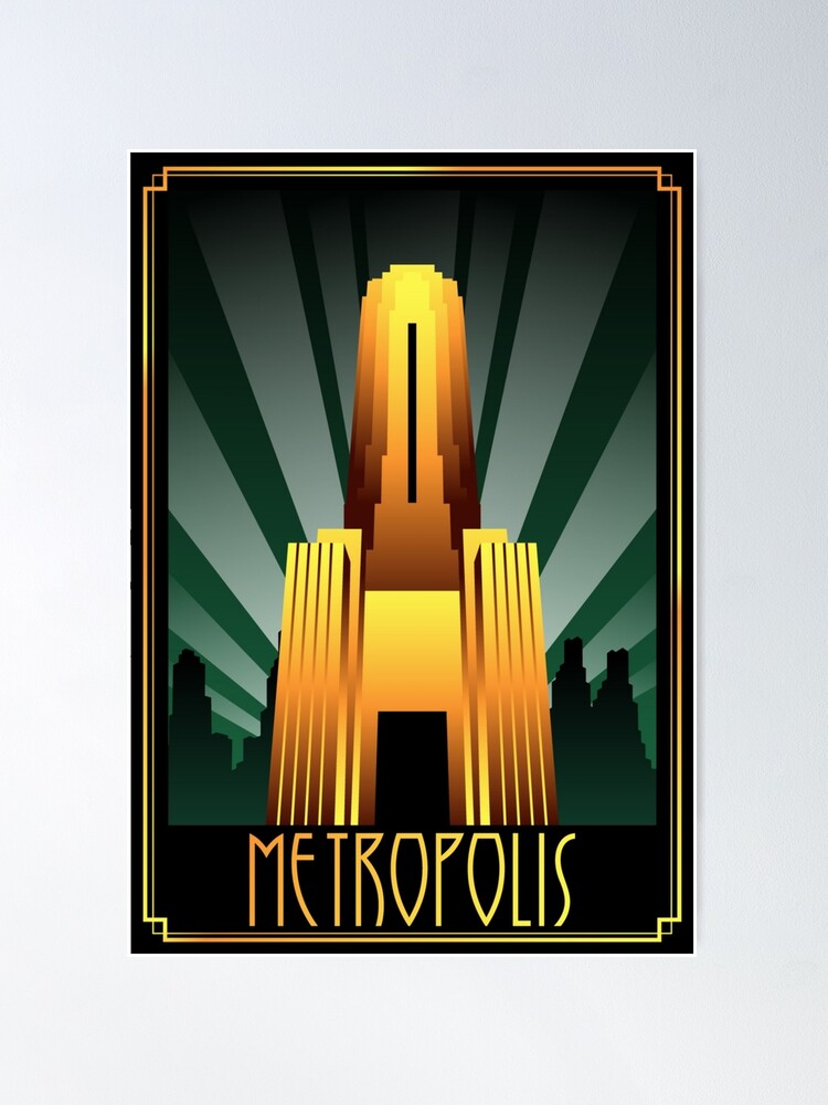 Art Deco City of The Dreamer The Future Metropolis