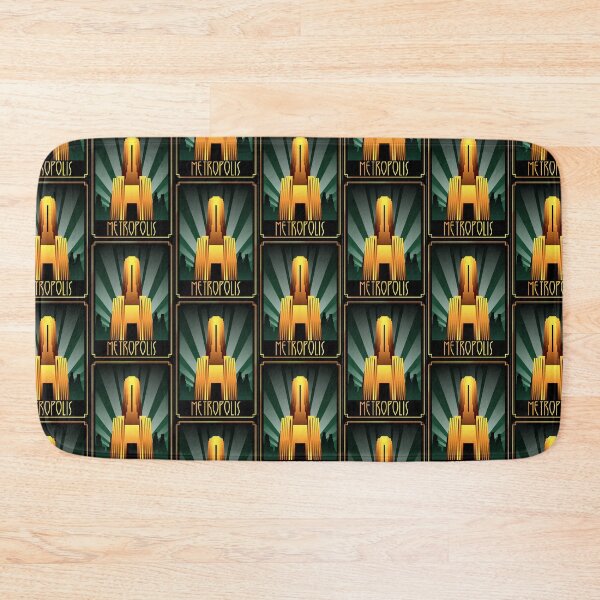 Item preview, Art Deco City of The Dreamer The Future Metropolis designed and sold by 108dragons.