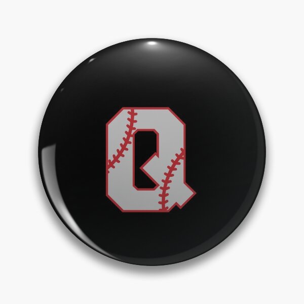 Item preview, Letter Q Monogram | Baseball designed and sold by SerendipityNow.