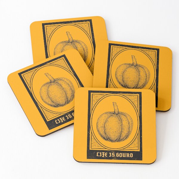 Item preview, Life Is Gourd Pumpkin Patch Pun designed and sold by Peculiar Parents Club.