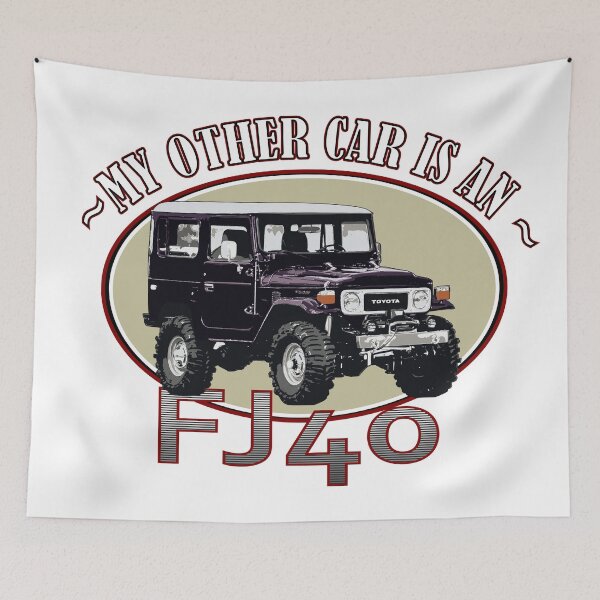 Item preview, My other car is a FJ40 (on white)  designed and sold by Groenendijk.