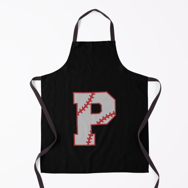 Item preview, Letter P Monogram | Baseball designed and sold by SerendipityNow.