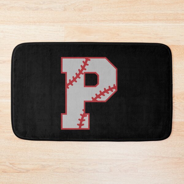 Item preview, Letter P Monogram | Baseball designed and sold by SerendipityNow.
