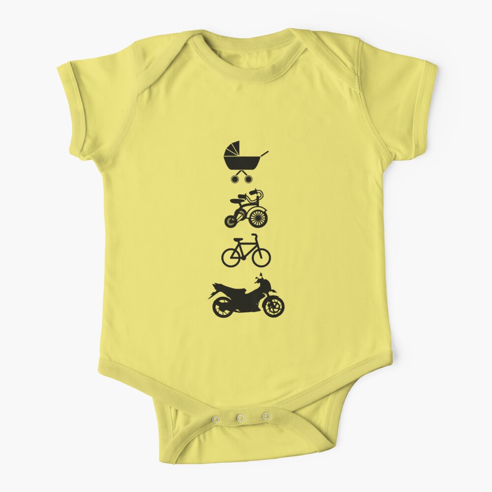 Bodysuit for biker or biker baby-born to be a biker-biker-gift for biker  babies. Short Sleeve Long Sleeve Original Designs Baby Suit