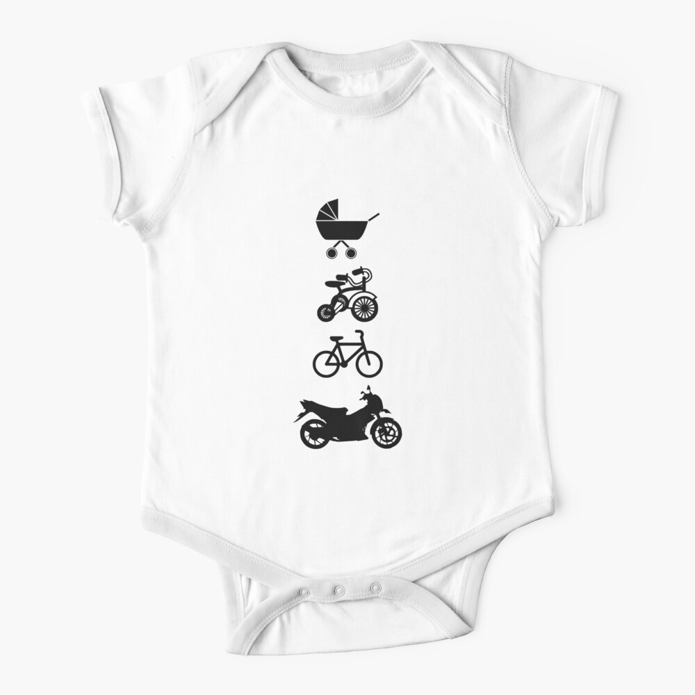 Grandma's Biking Buddy Onesie® Future Biker Baby Onsie® Nouvelle