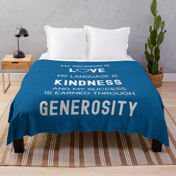 Item preview, Love, Kindness, and Generosity: Blue Selection designed and sold by Intuitive Engines Apparel Co..