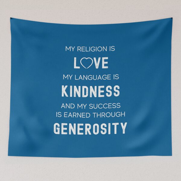 Item preview, Love, Kindness, and Generosity: Blue Selection designed and sold by Intuitive Engines Apparel Co..