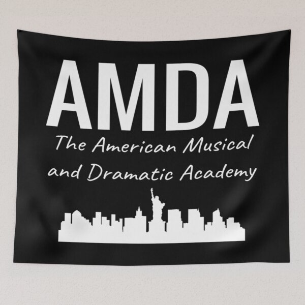 Item preview, AMDA NY Skyline (White Font) designed and sold by amdasmm.