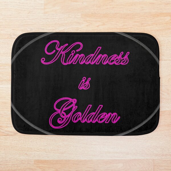 Item preview, Kindness is Golden Pink and Black designed and sold by PIPArtworks.
