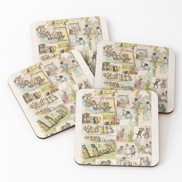 Item preview, Storybook Cats II, Arie Willem Segboer, 1903 - 1919 designed and sold by Gin  Neko.